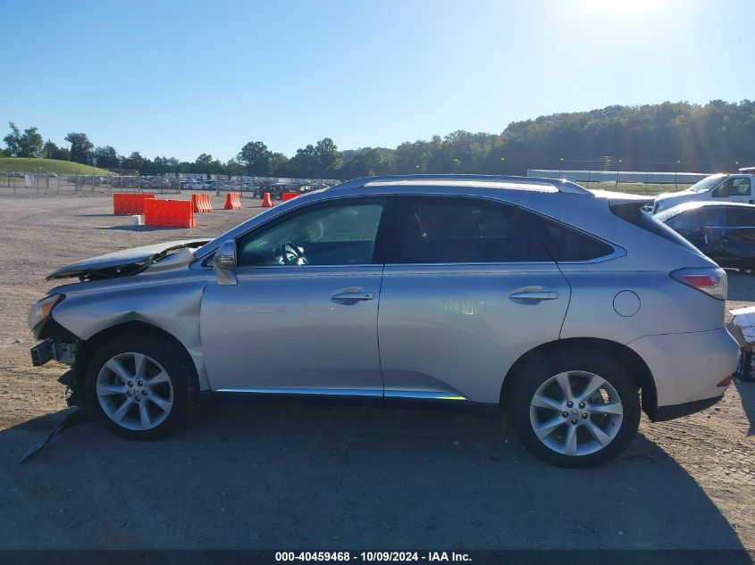 2010 Lexus Rx 350 VIN: 2T2ZK1BA6AC034637 Lot: 40459468