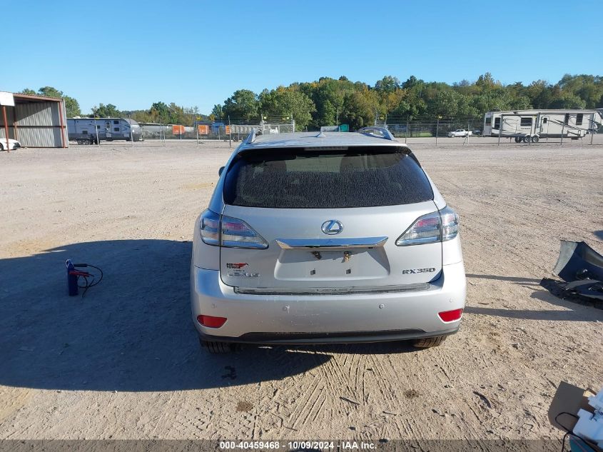 2010 Lexus Rx 350 VIN: 2T2ZK1BA6AC034637 Lot: 40459468