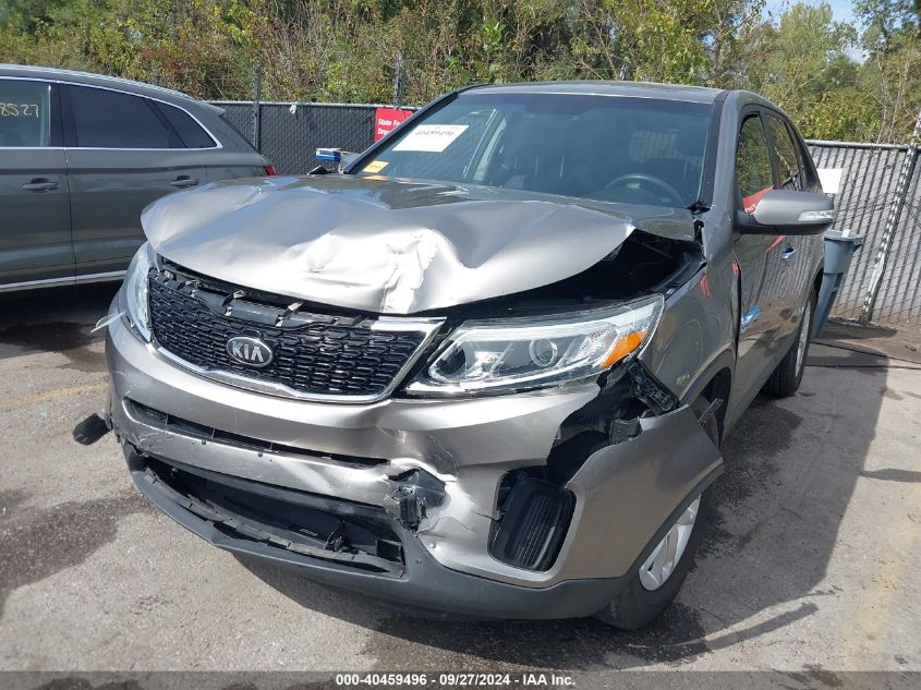 2015 Kia Sorento Lx VIN: 5XYKT3A6XFG609765 Lot: 40459496