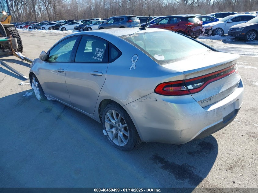 Vin: 1c3cdfba1dd126073, lot: 40948185, dodge dart sxt 20133