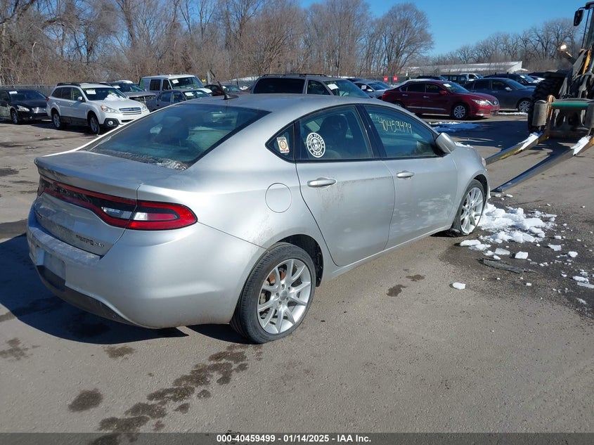 Vin: 1c3cdfba1dd126073, lot: 40948185, dodge dart sxt 20134