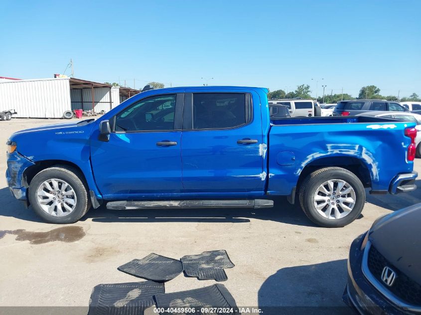 2023 Chevrolet Silverado 1500 4Wd Short Bed Custom VIN: 3GCPDBEK0PG174682 Lot: 40459506