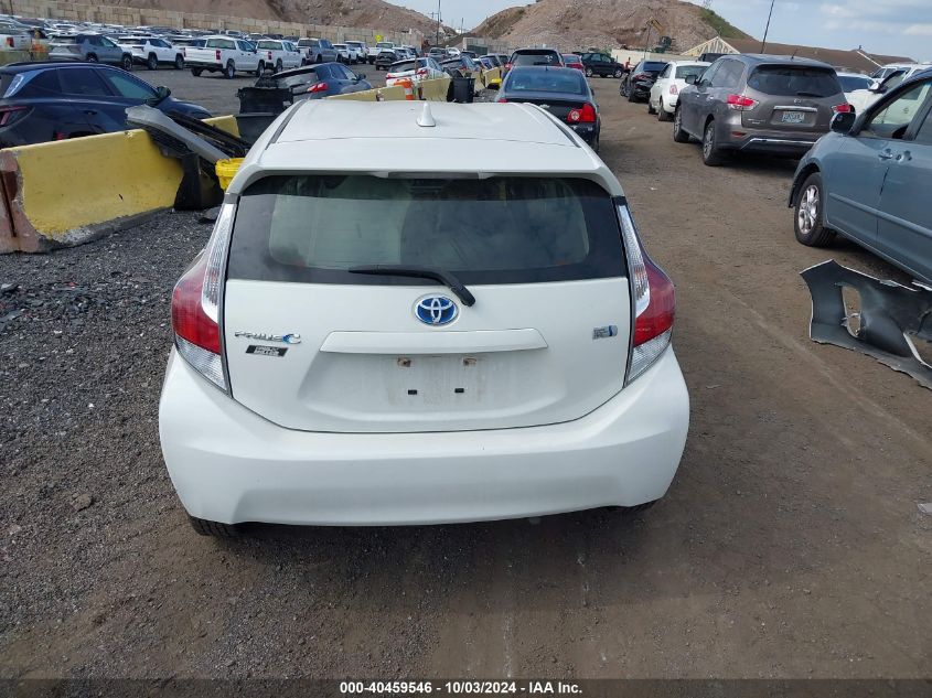 JTDKDTB34G1138571 2016 Toyota Prius C One