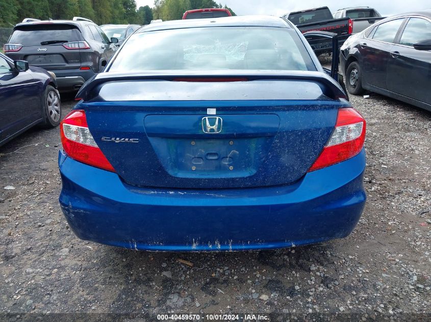 2HGFB2F88CH501118 2012 Honda Civic Sdn Ex