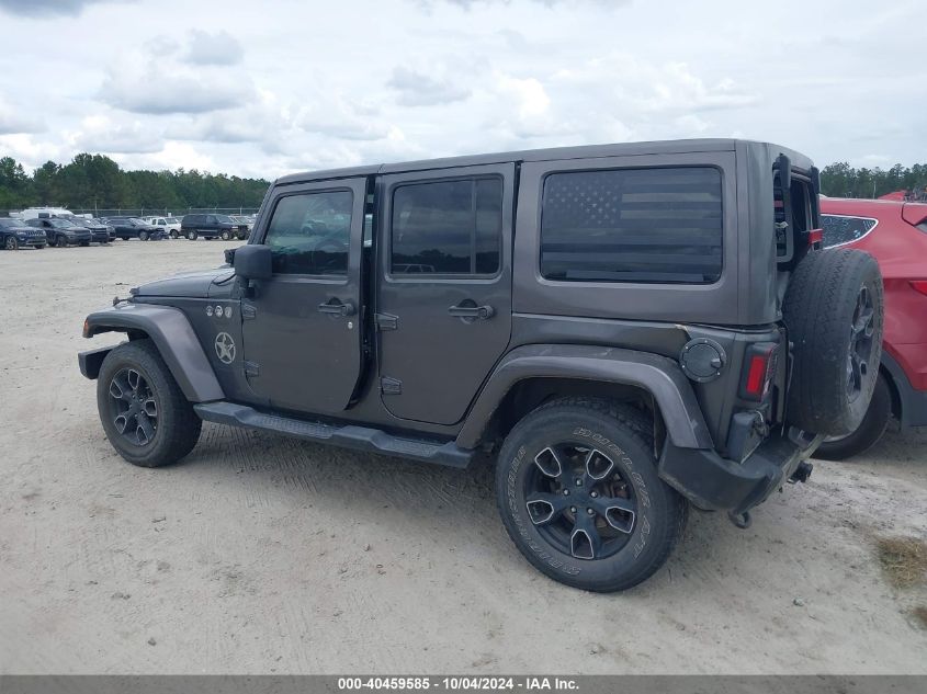 2018 Jeep Wrangler Jk Unlimited Altitude 4X4 VIN: 1C4BJWEG5JL851029 Lot: 40459585