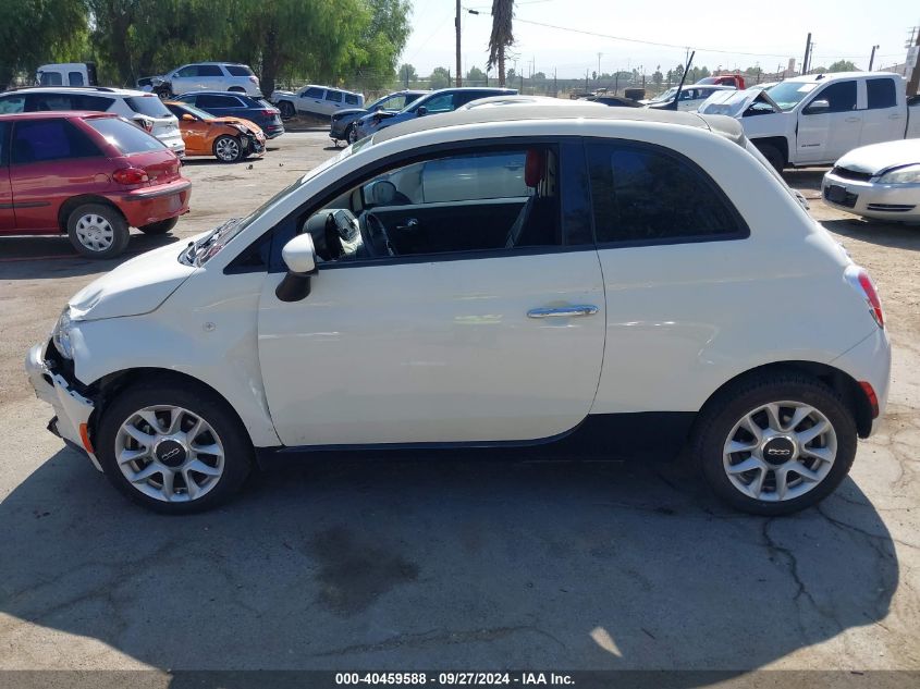 2017 Fiat 500 Pop VIN: 3C3CFFKR2HT700468 Lot: 40459588