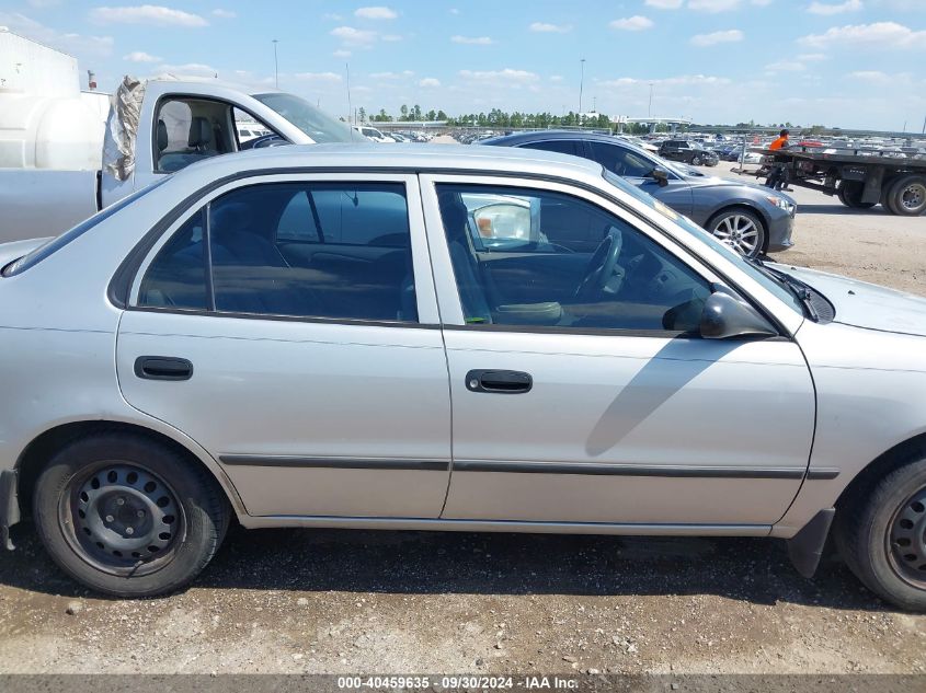 2001 Toyota Corolla Ce/Le/Sport VIN: 2T1BR12E31C829973 Lot: 40459635