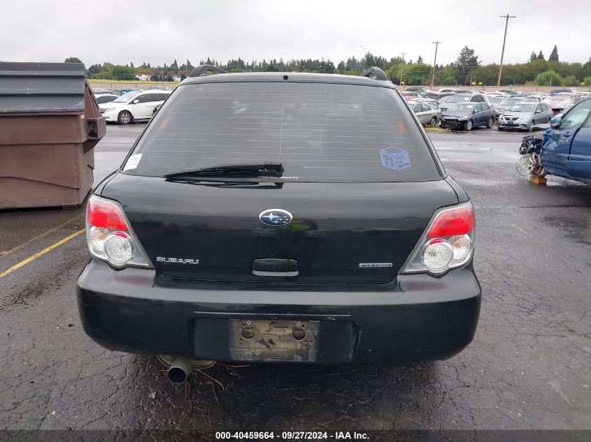 2006 Subaru Impreza 2.5I VIN: JF1GG67606H807271 Lot: 40459664