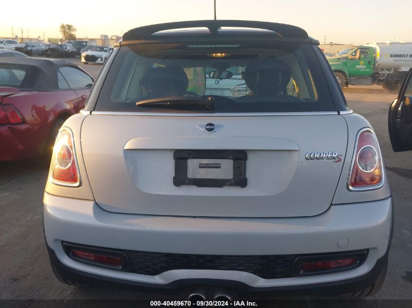 2013 Mini Hardtop Cooper S VIN: WMWSV3C52DT392063 Lot: 40459670