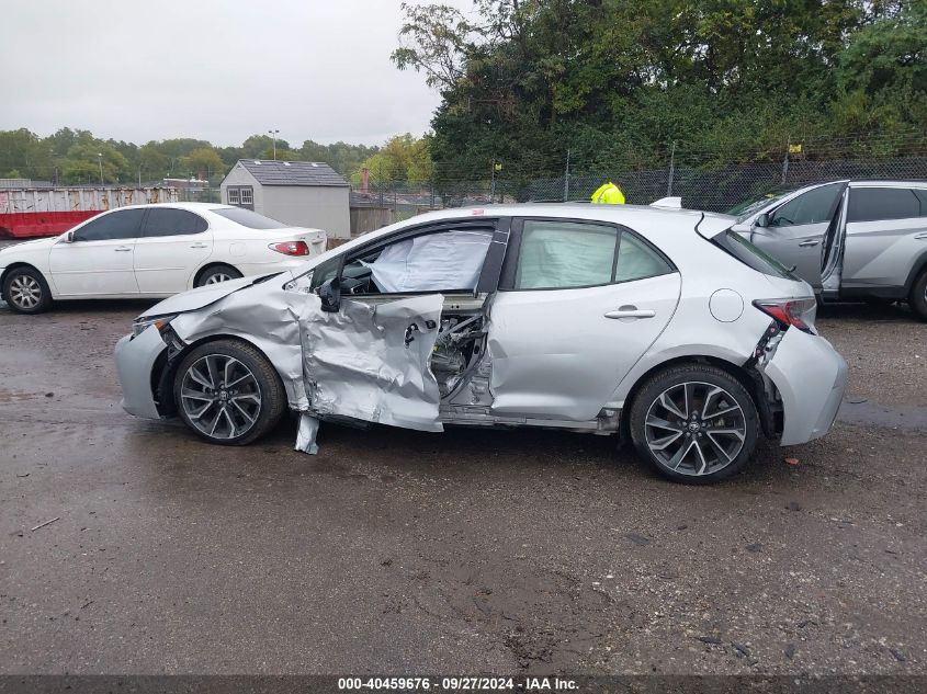 VIN JTNC4MBE2M3117189 2021 TOYOTA COROLLA XSE
