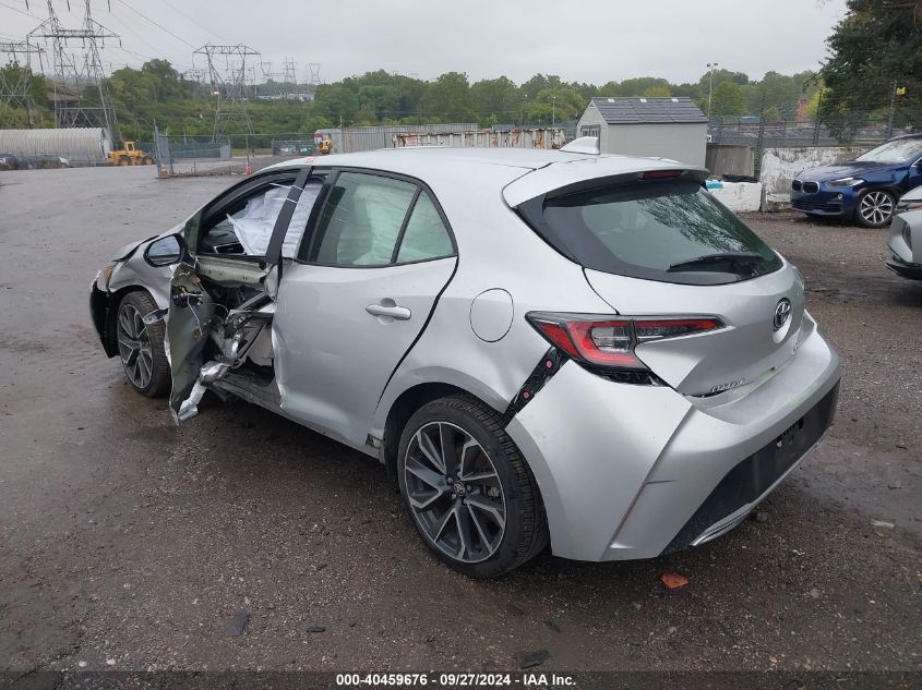 VIN JTNC4MBE2M3117189 2021 TOYOTA COROLLA XSE