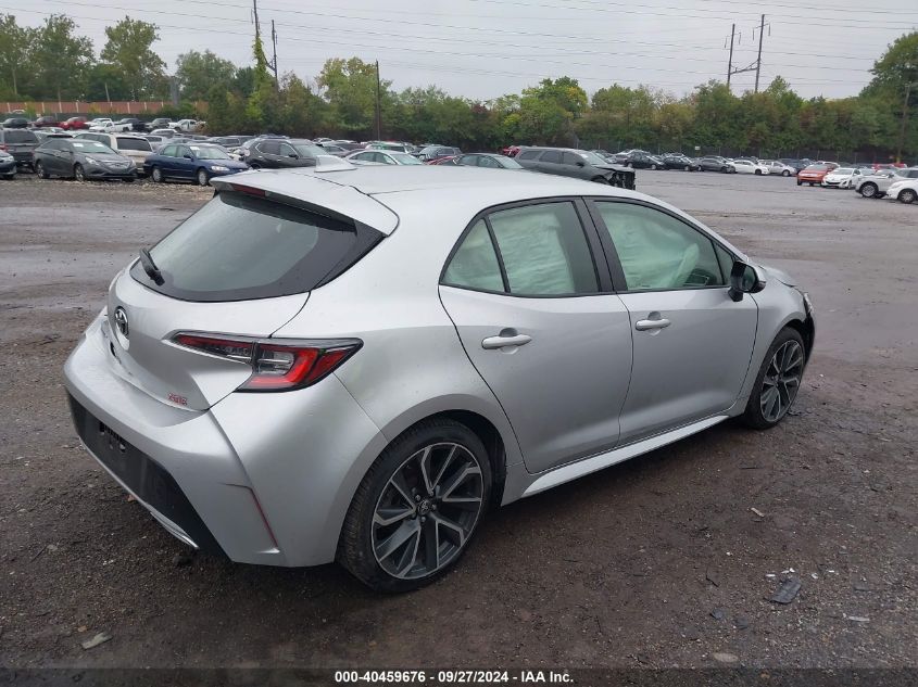 VIN JTNC4MBE2M3117189 2021 TOYOTA COROLLA XSE