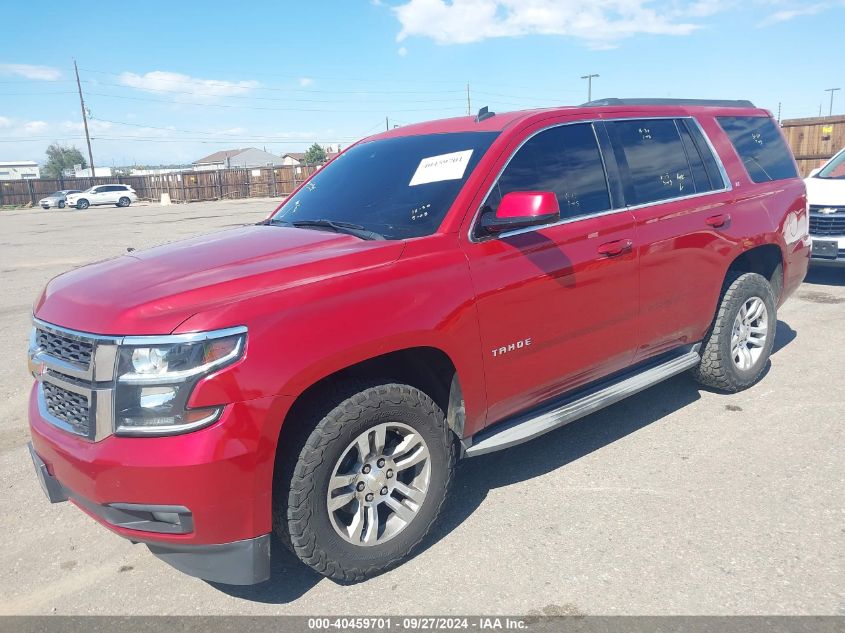 VIN 1GNSKBKCXFR204273 2015 Chevrolet Tahoe, LT no.2