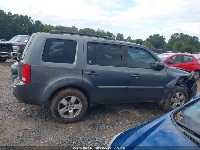 2011 Honda Pilot Ex-L VIN: 5FNYF4H58BB047564 Lot: 40459727