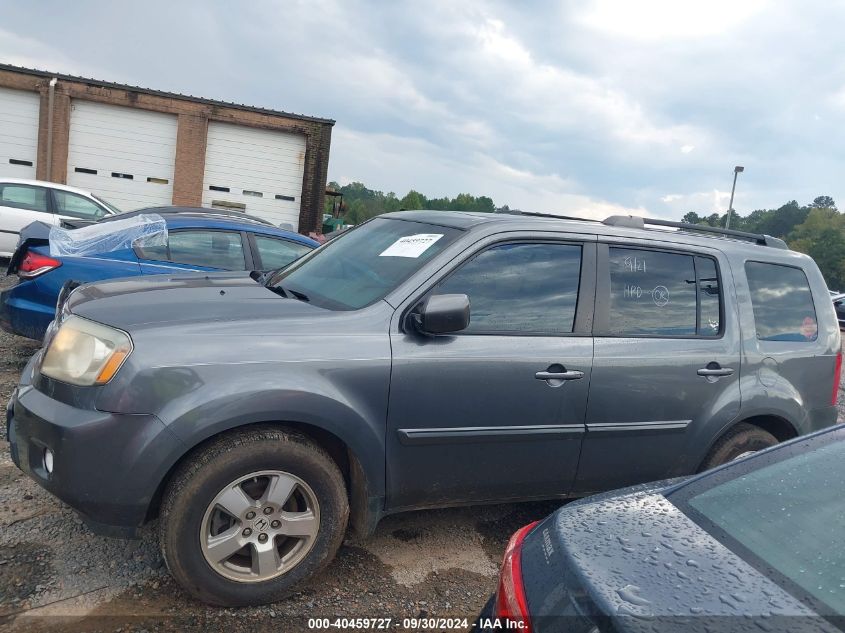 2011 Honda Pilot Ex-L VIN: 5FNYF4H58BB047564 Lot: 40459727