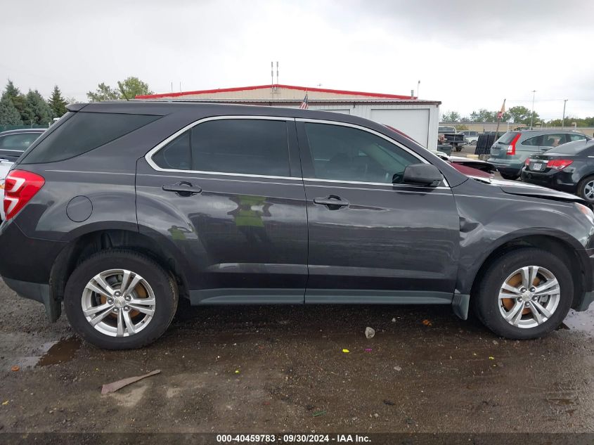 2GNFLEEK6G6249954 2016 Chevrolet Equinox Ls