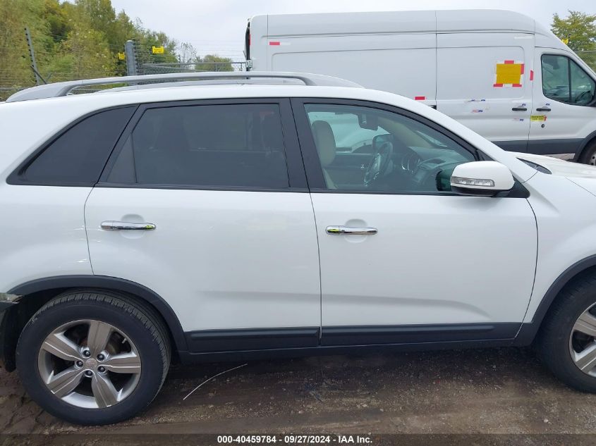 2013 Kia Sorento Ex V6 VIN: 5XYKU4A22DG411176 Lot: 40459784