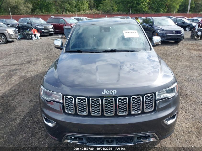 2018 Jeep Grand Cherokee Overland 4X4 VIN: 1C4RJFCGXJC440470 Lot: 40459789