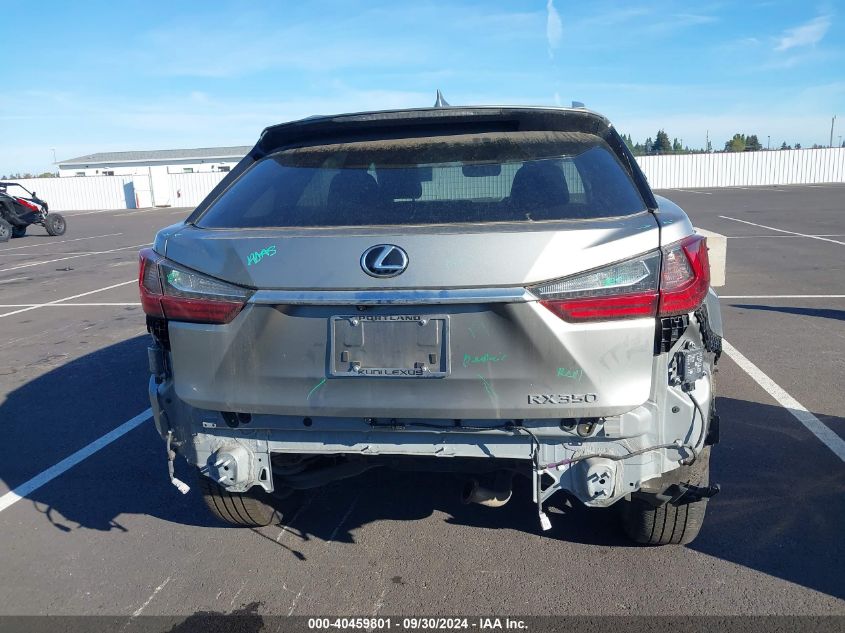 2022 Lexus Rx 350 350 VIN: 2T2HZMDA2NC334686 Lot: 40459801