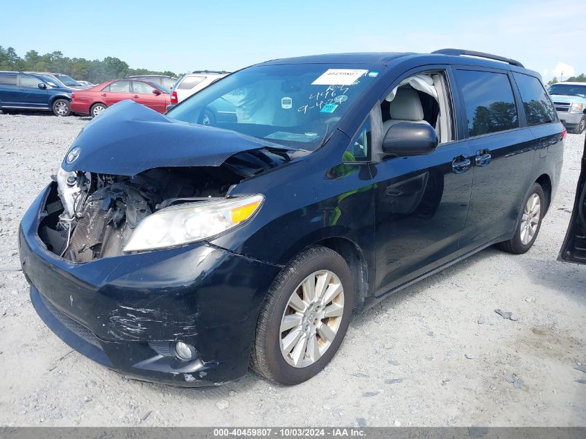 2011 Toyota Sienna Xle VIN: 5TDDK3DC4BS014467 Lot: 40459807