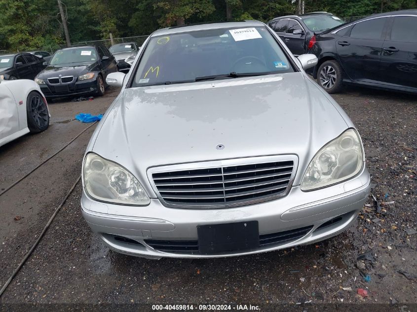 2004 Mercedes-Benz S 430 4Matic VIN: WDBNG83J84A422522 Lot: 40459814