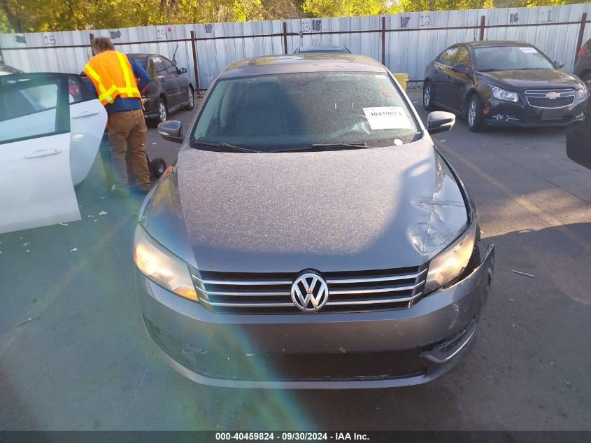 1VWBH7A30CC109903 2012 Volkswagen Passat Se