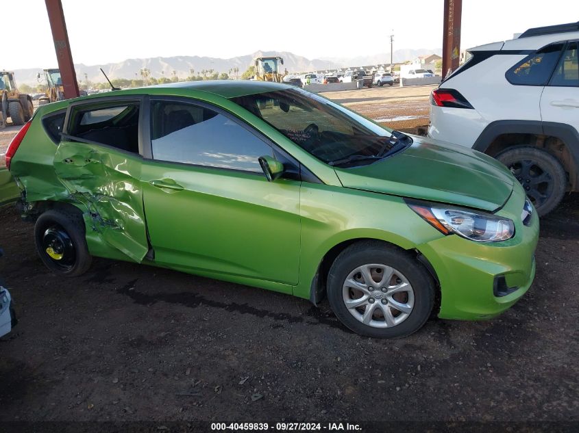 2013 Hyundai Accent Gs VIN: KMHCT5AE9DU066424 Lot: 40459839