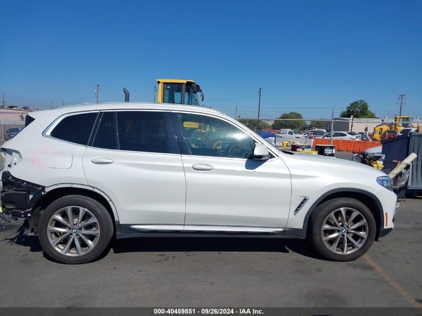 2018 BMW X3 xDrive30I VIN: 5UXTR9C50JLD68713 Lot: 40459851