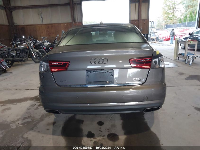 2016 Audi A6 2.0T Premium Plus VIN: WAUGFAFC4GN177455 Lot: 40459857