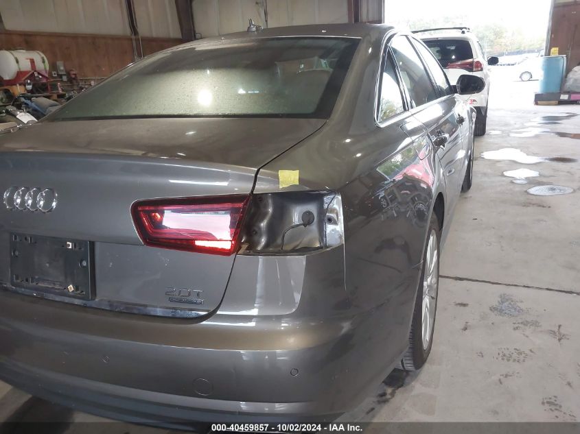 2016 Audi A6 2.0T Premium Plus VIN: WAUGFAFC4GN177455 Lot: 40459857