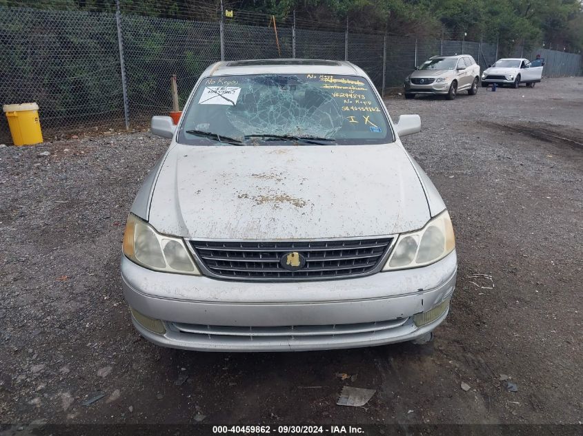 2003 Toyota Avalon VIN: BAC2054 Lot: 40459862