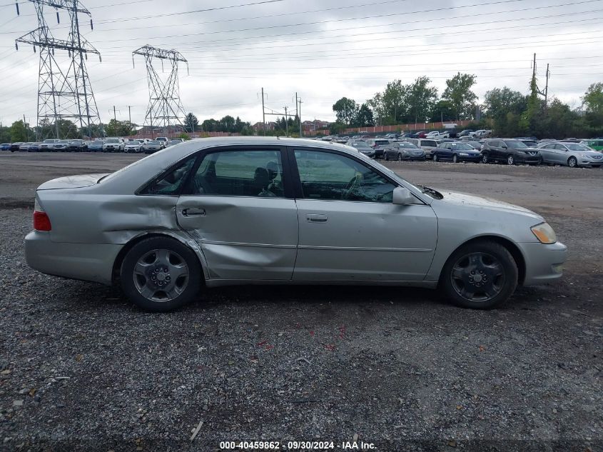 2003 Toyota Avalon VIN: BAC2054 Lot: 40459862