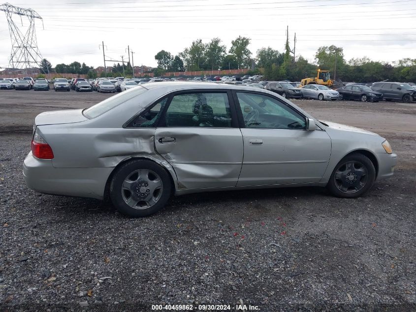 2003 Toyota Avalon VIN: BAC2054 Lot: 40459862