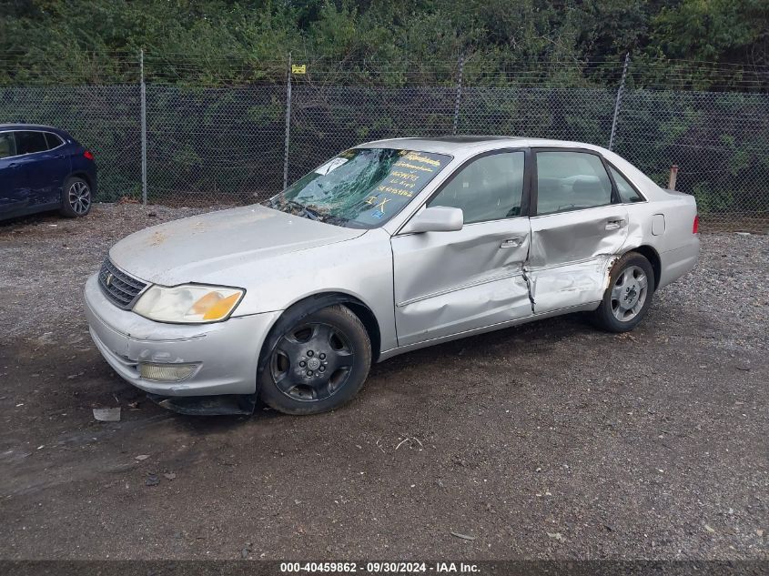 2003 Toyota Avalon VIN: BAC2054 Lot: 40459862