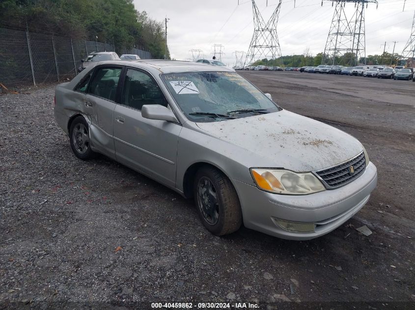 2003 Toyota Avalon VIN: BAC2054 Lot: 40459862