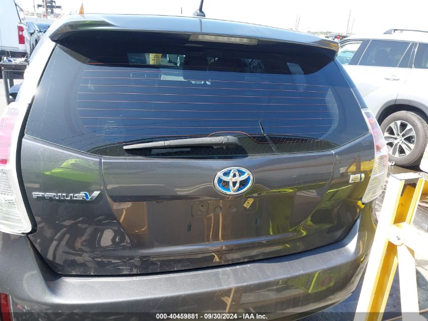 2015 Toyota Prius V VIN: JTDZN3EU4FJ035164 Lot: 40459881