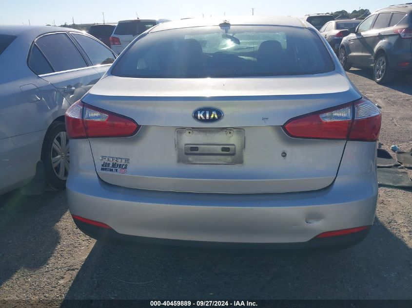 2015 Kia Forte Lx VIN: KNAFK4A64F5415152 Lot: 40459889