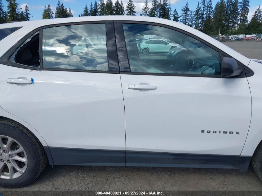 2019 Chevrolet Equinox Ls VIN: 3GNAXHEV0KL208587 Lot: 40459921