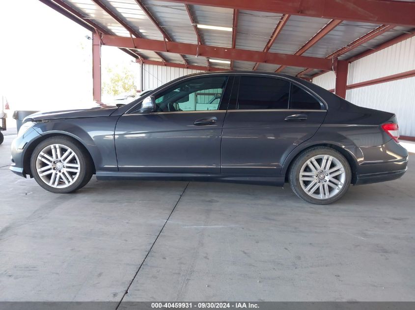 2009 Mercedes-Benz C 300 Luxury 4Matic/Sport 4Matic VIN: WDDGF81X99F200995 Lot: 40459931