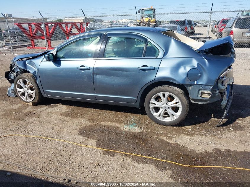 2012 Ford Fusion Se VIN: 3FAHP0HA6ER269643 Lot: 40459933