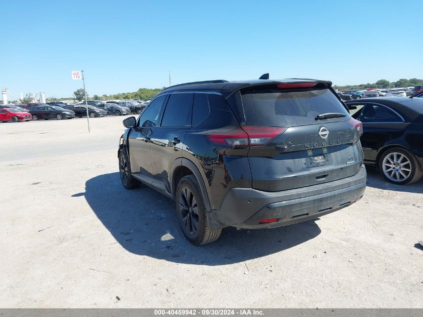 2023 Nissan Rogue Sv VIN: JN8BT3BA6PW012348 Lot: 40459942