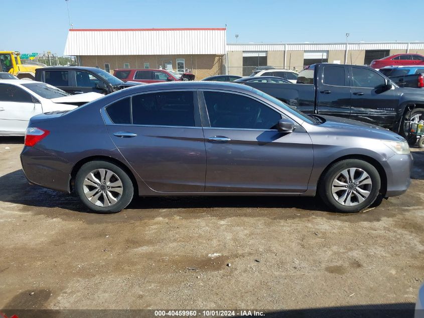 1HGCR2F32EA076564 2014 Honda Accord Lx