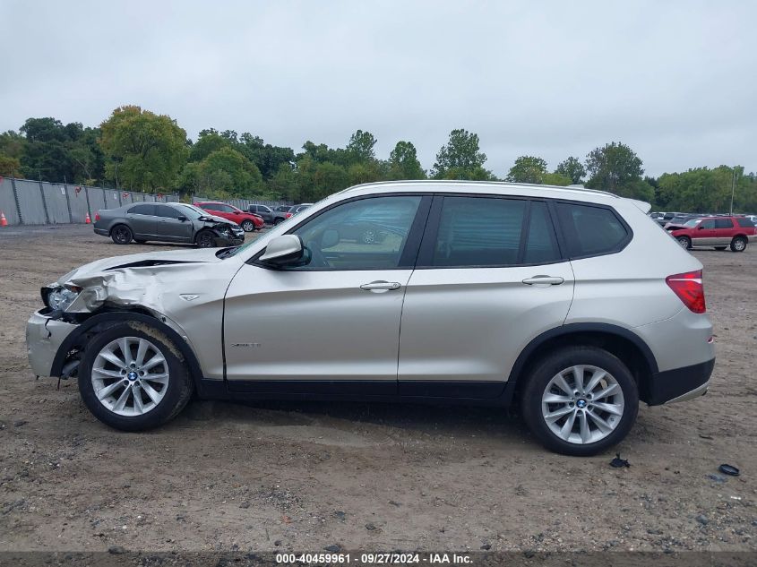 2014 BMW X3 xDrive28I VIN: 5UXWX9C52E0D32418 Lot: 40459961