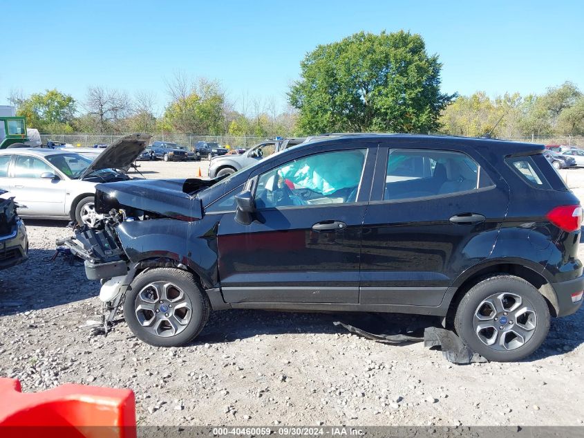 2018 Ford Ecosport S VIN: MAJ6P1SL3JC176100 Lot: 40460059