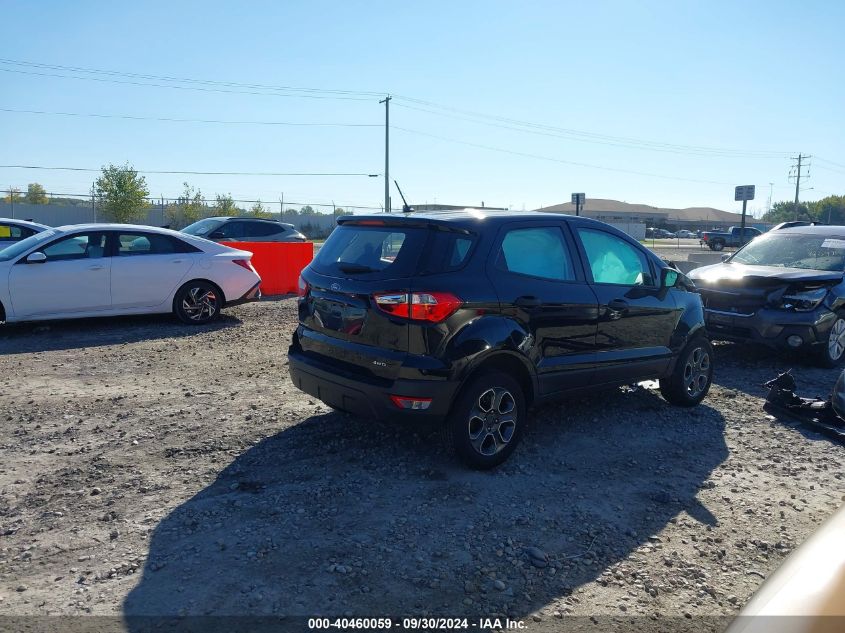 2018 Ford Ecosport S VIN: MAJ6P1SL3JC176100 Lot: 40460059