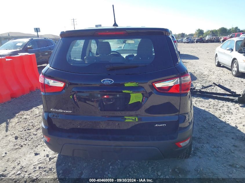 MAJ6P1SL3JC176100 2018 Ford Ecosport S