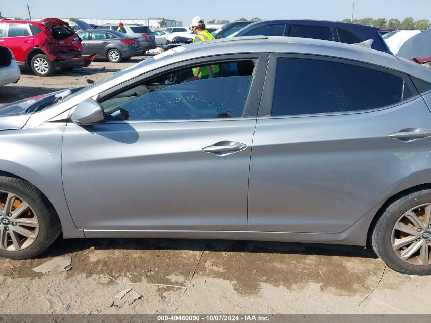 2015 Hyundai Elantra Se/Sport/Limited VIN: KMHDH4AE4FU354774 Lot: 40460090