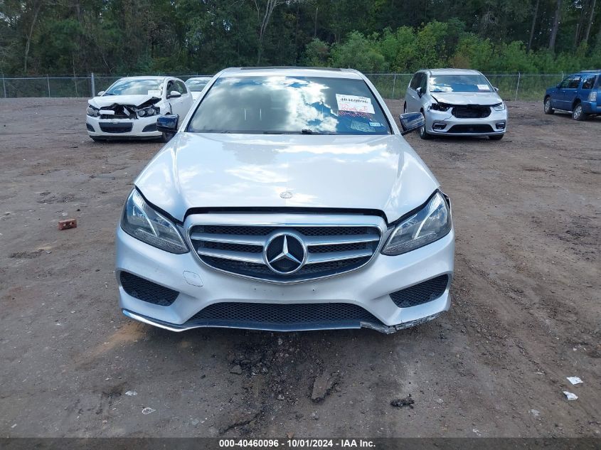 2014 Mercedes-Benz E 350 4Matic/E 350 Sport VIN: WDDHF8JBXEA777485 Lot: 40460096