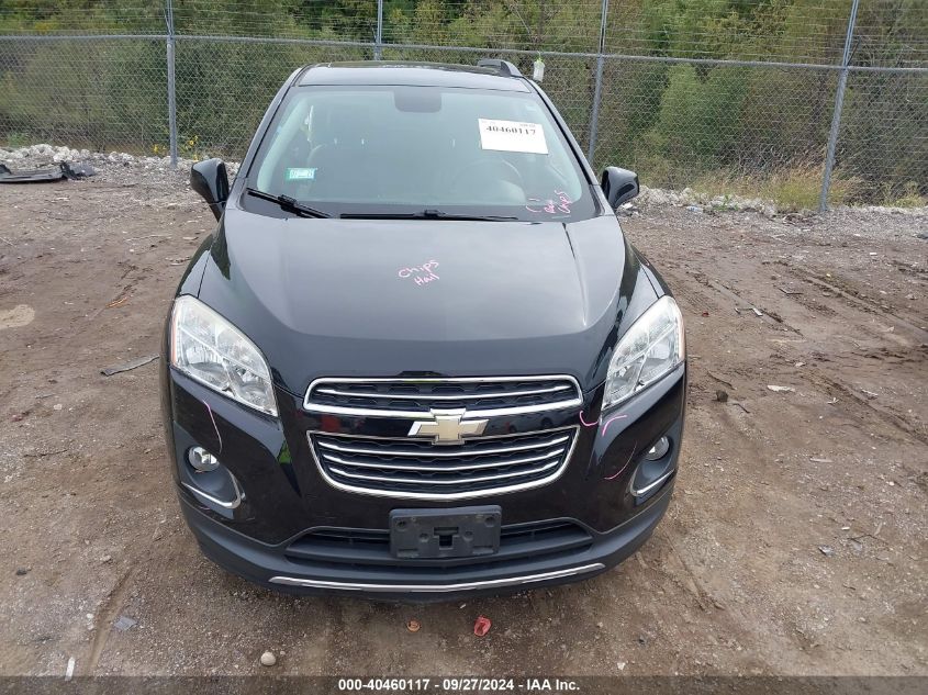 2015 Chevrolet Trax Ltz VIN: 3GNCJNSB0FL169721 Lot: 40460117