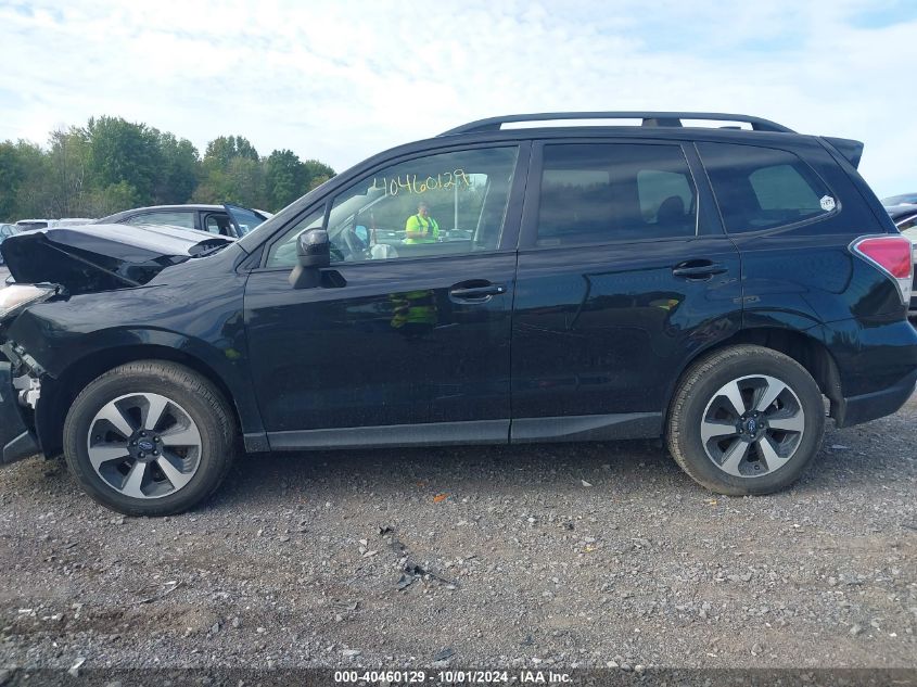 2017 Subaru Forester 2.5I Premium VIN: JF2SJAEC0HH498424 Lot: 40460129